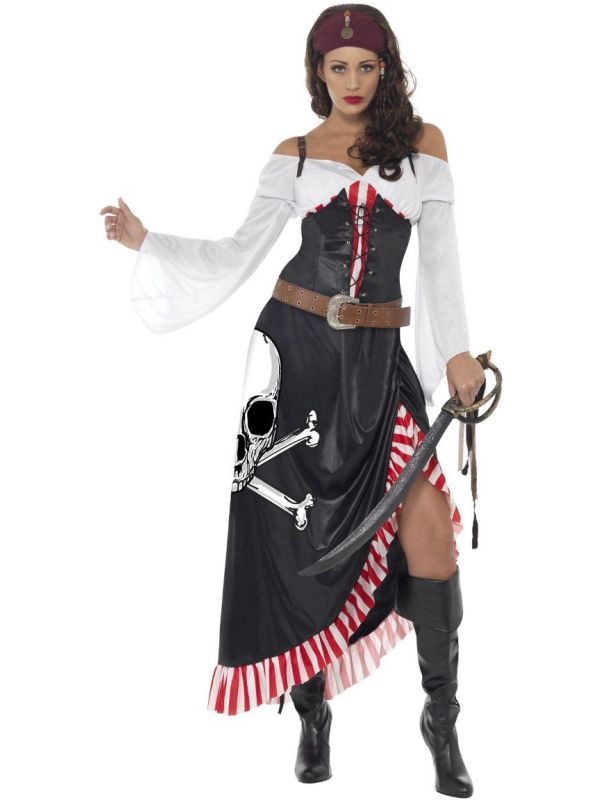 Stoere dames piraten outfit