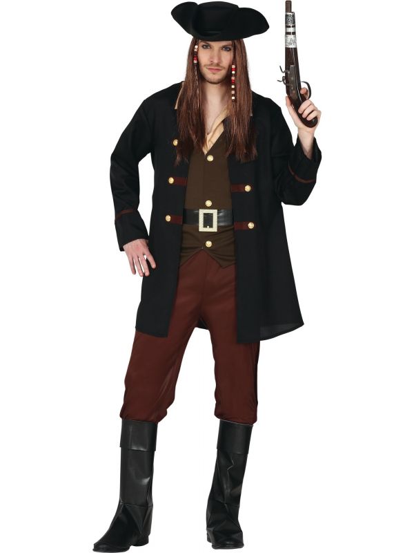 Stoere piraat kostuum man