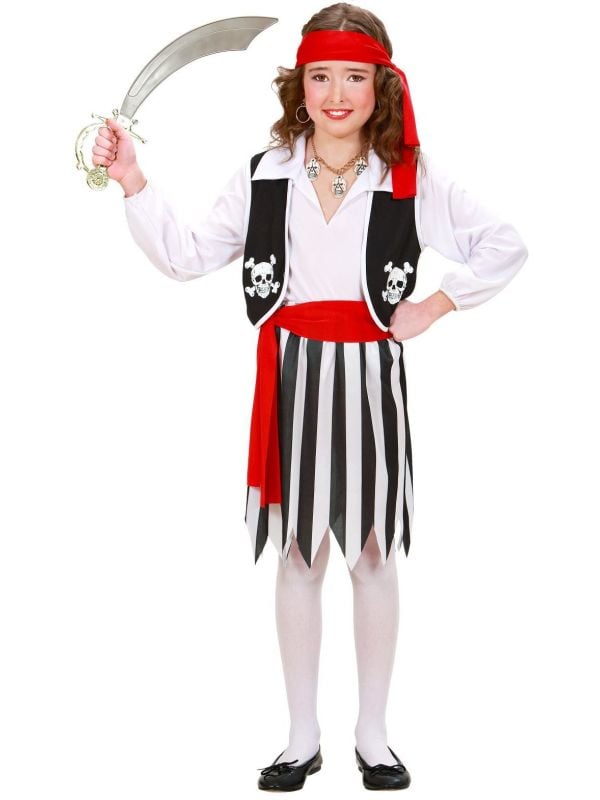 Stoere Piratenmeisje kostuum