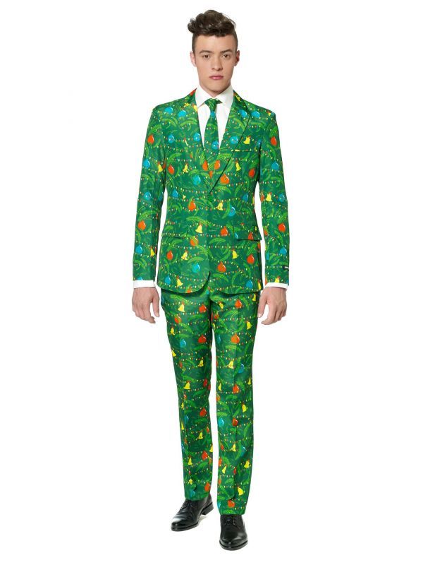 Suitmeister Kerstboom groen kostuum