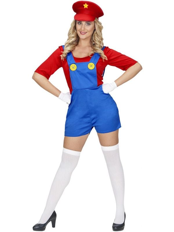 Super Mario kostuum dames