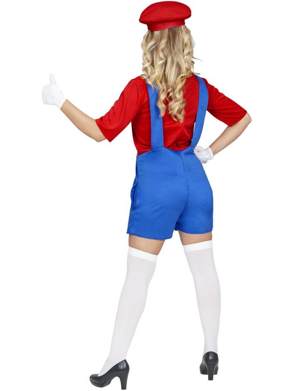 fusie Haas Hoe dan ook Super Mario kostuum dames | Carnavalskleding.nl