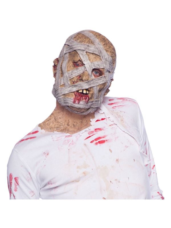Tomb horror mummie masker latex