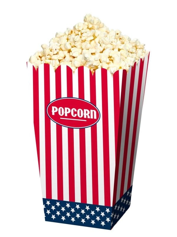 USA thema party popcornbakjes