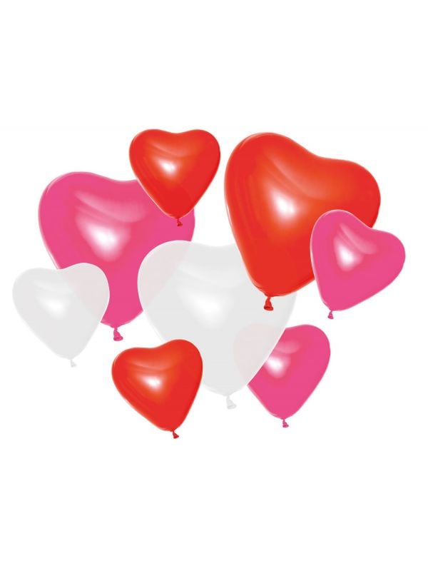 Valentijn hartvormige ballonnen set