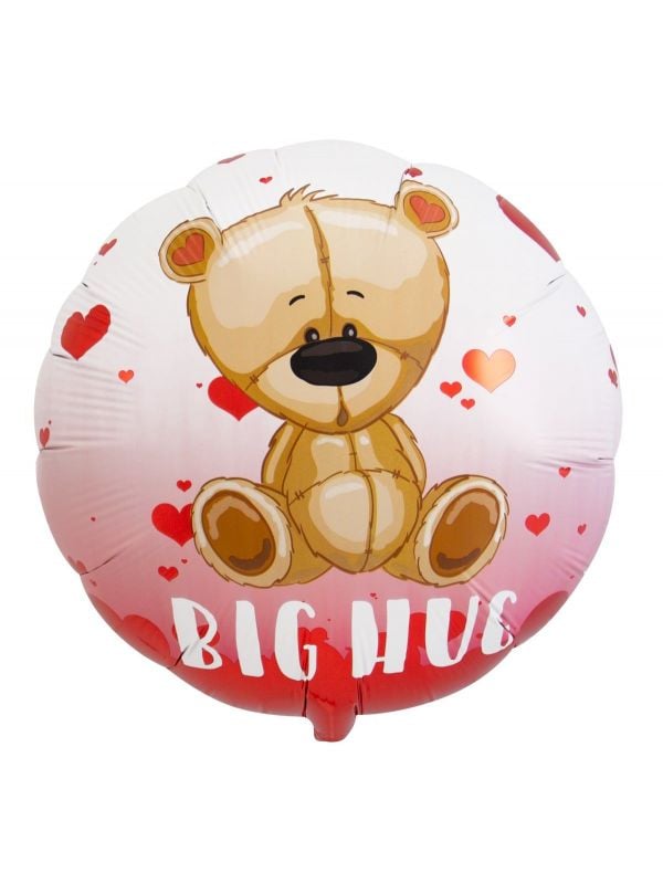 Valentijnsdag big hug folieballon