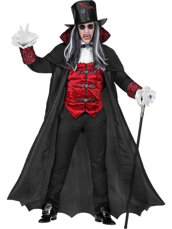 Vampier heer Halloween kostuum