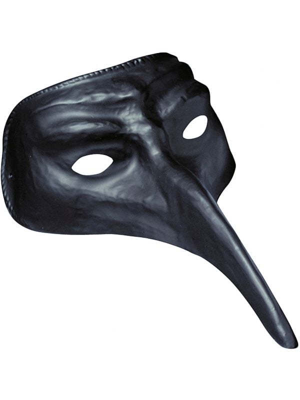 Venetiaanse carnavals oogmasker zwart
