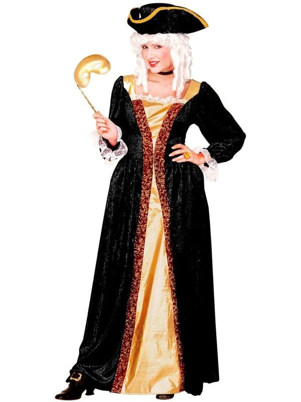 Venetiaanse edelvrouw kostuum