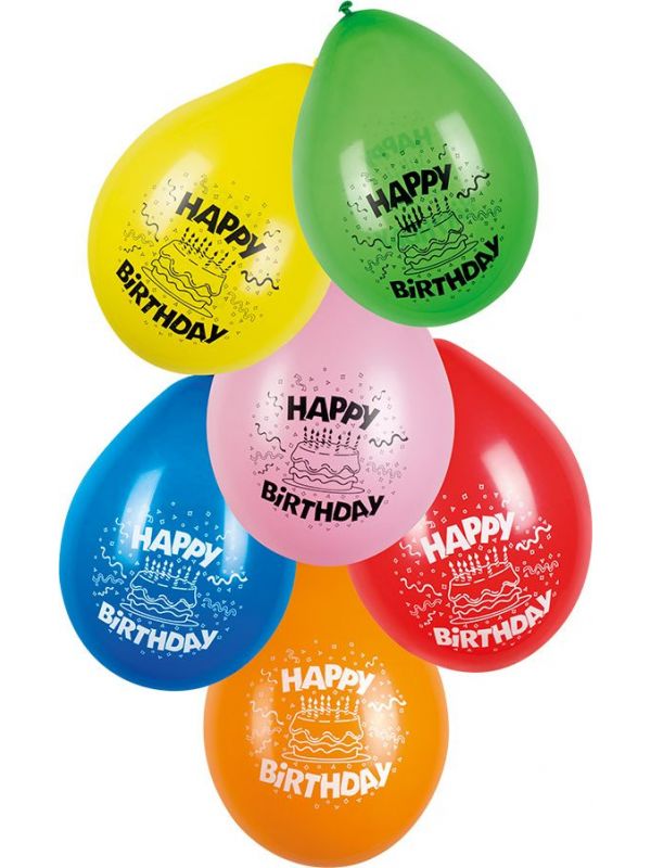 Verjaardag ballonnen happy birthday latex