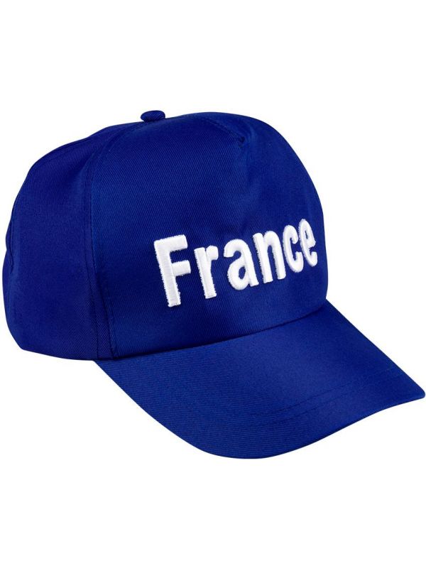 Verstelbare blauwe France pet