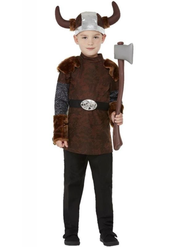 Viking Kostuum Kinderen Bruin