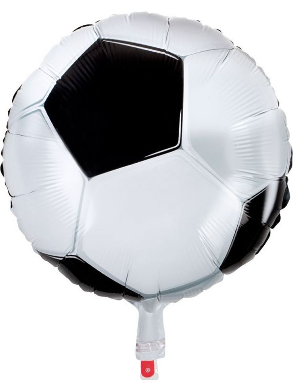 Voetbal thema party folieballon