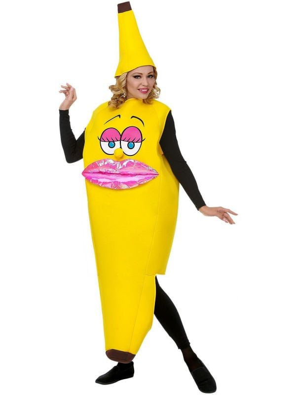Vrouwelijke banaan onesie