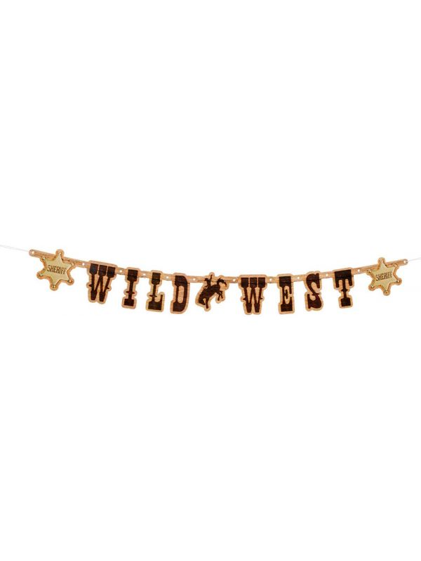 Wild west themaparty letterslinger