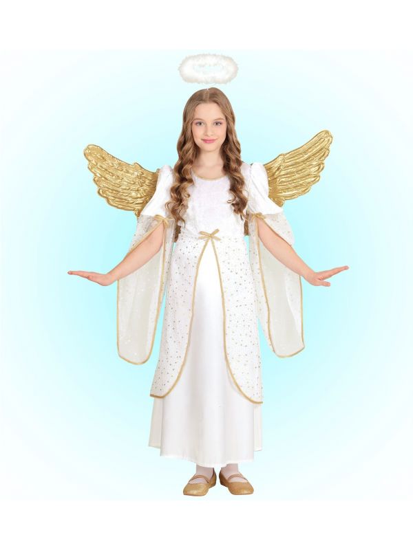 Witte engel kostuum