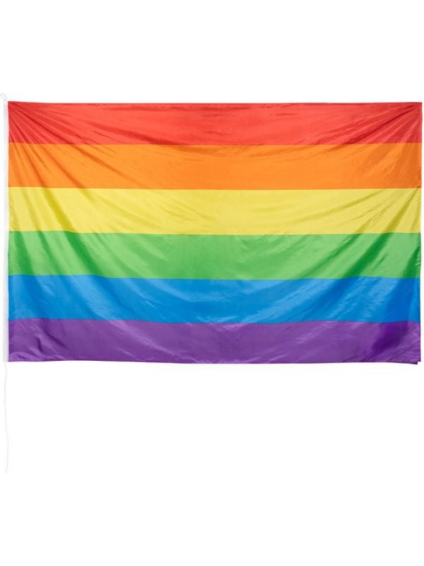 XXL Gay pride regenboog vlag