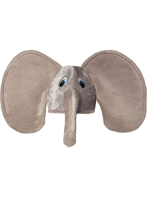 Zachte grijze olifant hoed