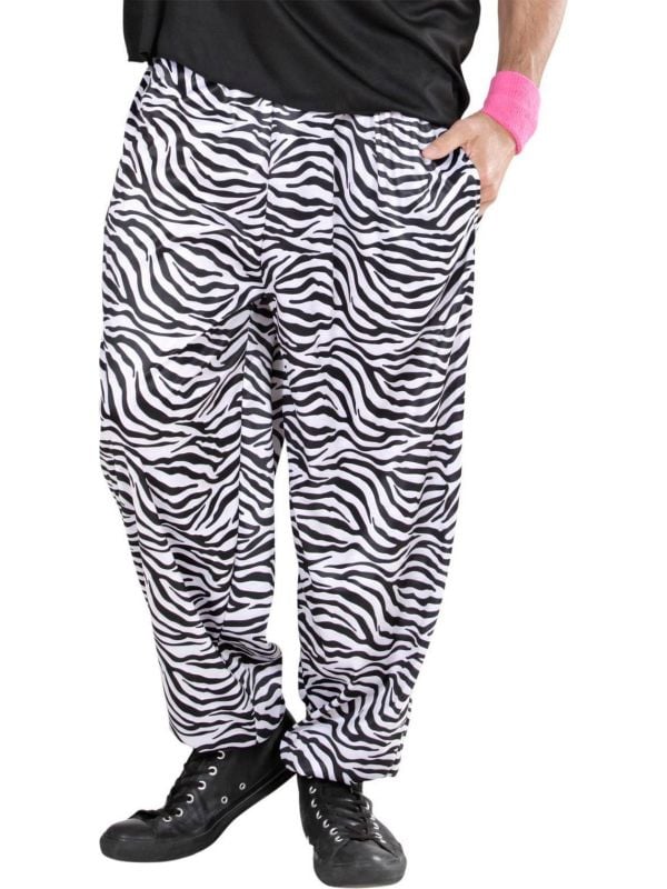 Zebra baggy broek