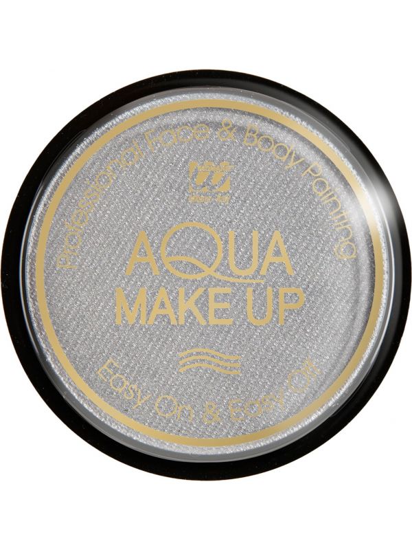 Zilveren make-up waterbasis metallic
