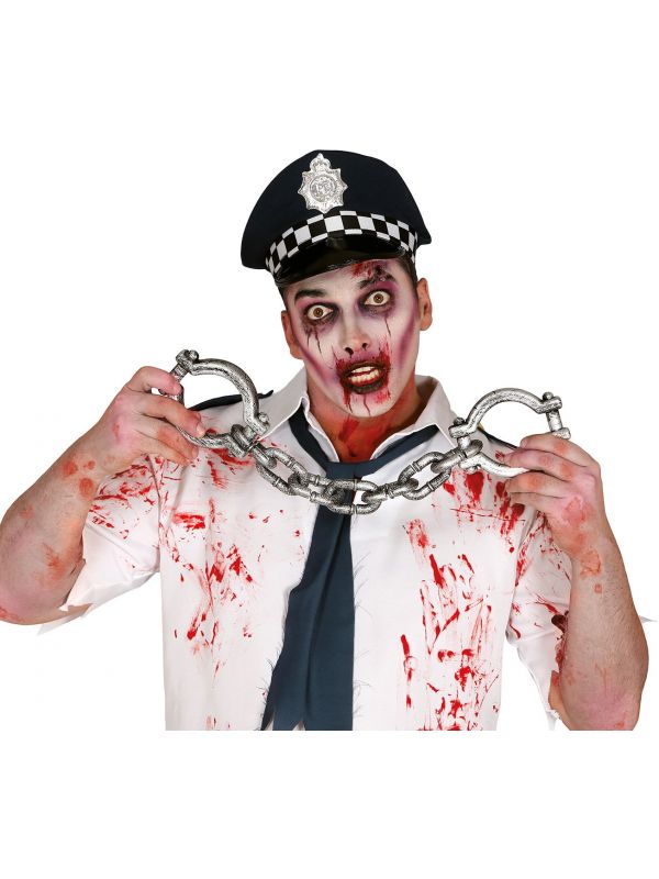 Zombie politie handboeien