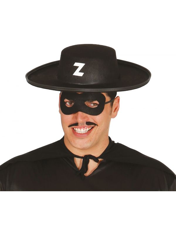 Zorro hoed zwart budget