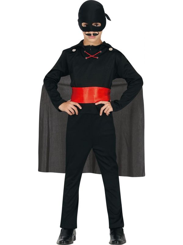Zorro jongens kostuum