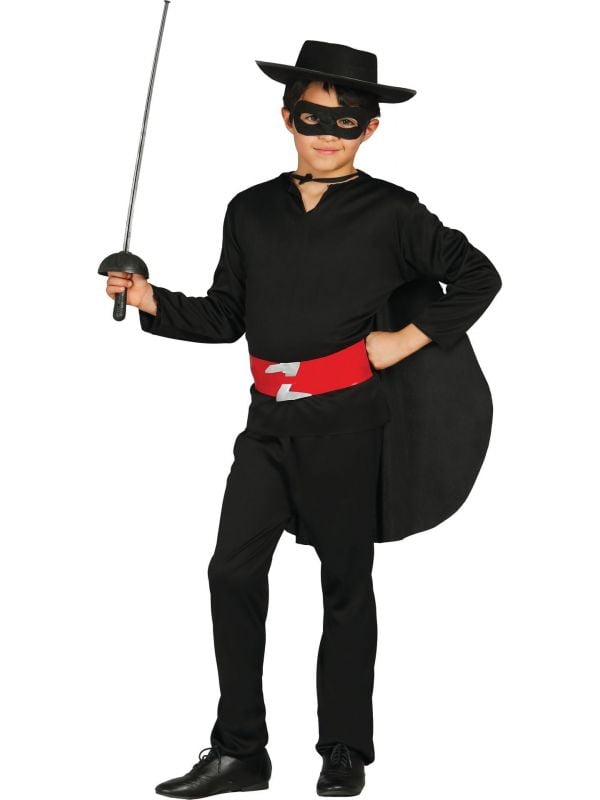 Zorro kostuums jongens