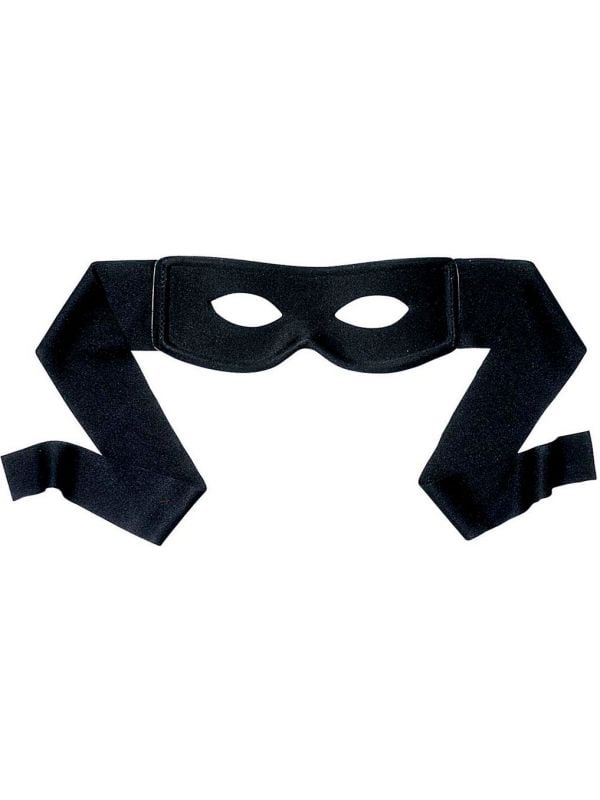 Zorro zwart oogmasker