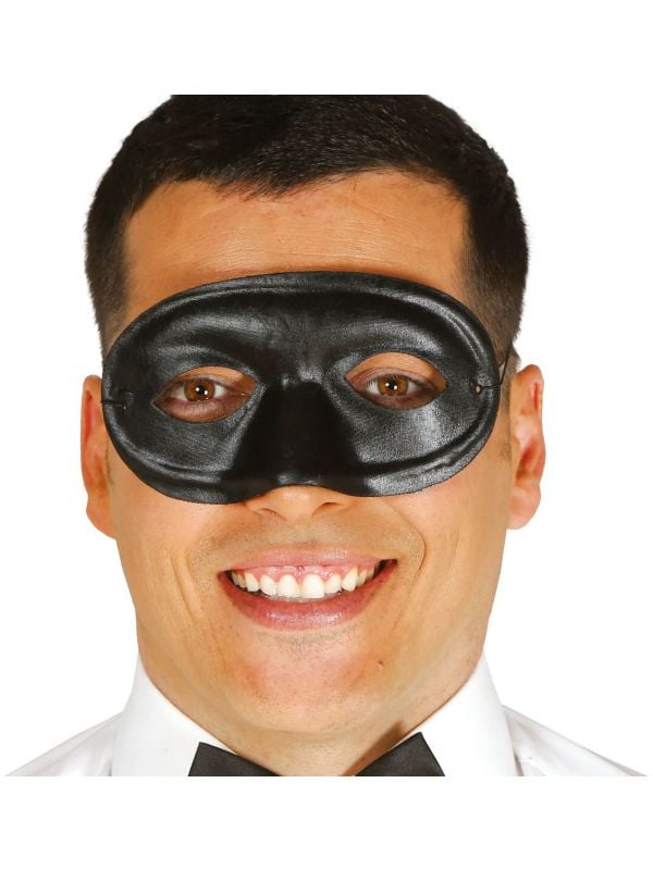 Zwart oogmasker Catwoman
