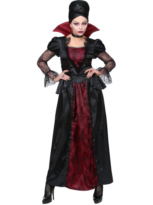Zwart vampieren kostuum vrouwen
