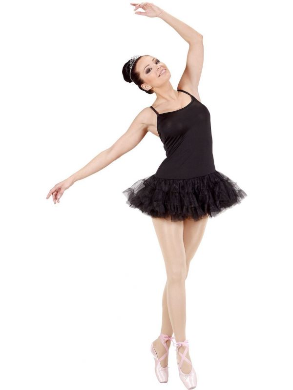 Zwarte ballerina jurk