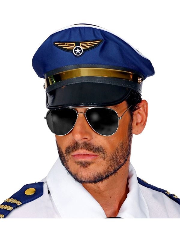 Zwarte piloot bril