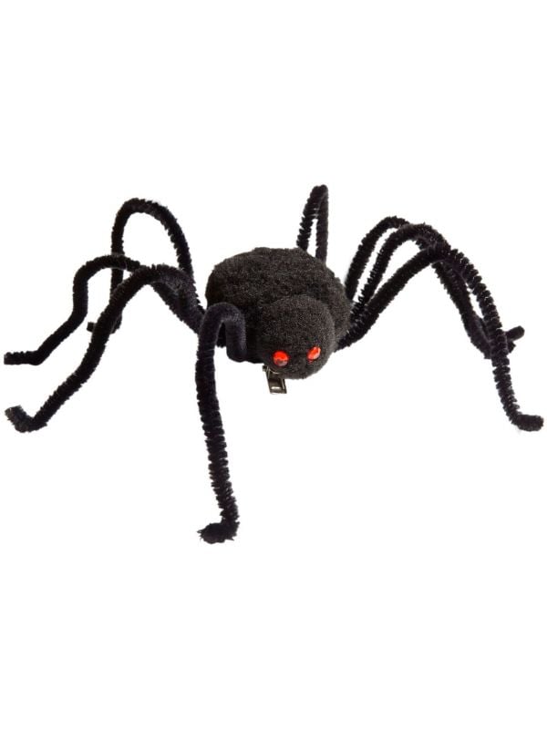 Zwarte spin haarclip
