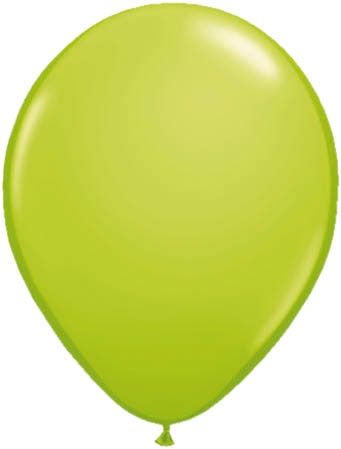 10 Appelgroene Metallic Ballonnen 30cm