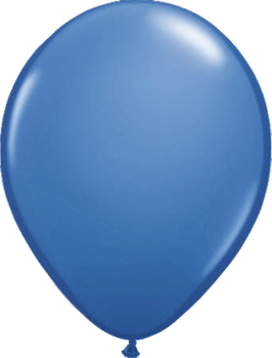 10 Donkerblauwe Ballonnen 30cm
