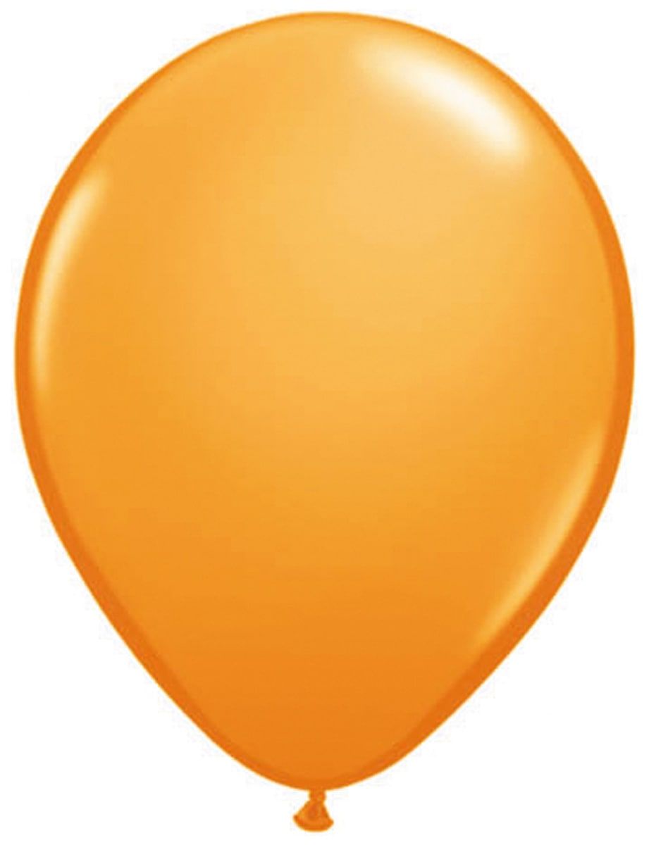 10 Oranje Metallic Ballonnen 30cm