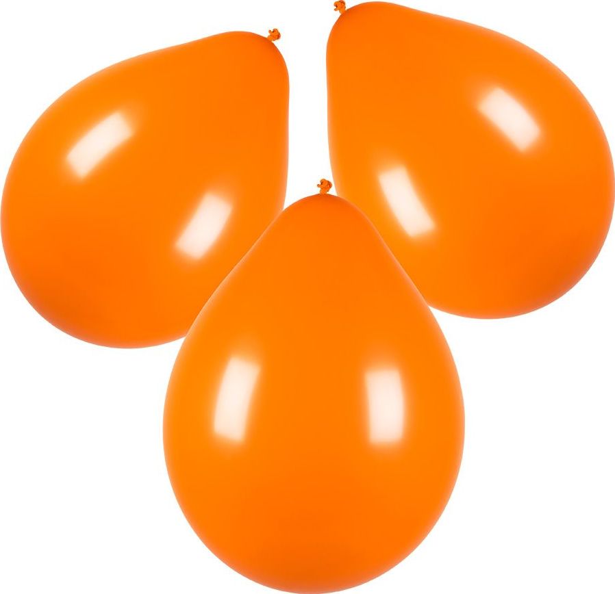 10 Stuks Oranje Latex Ballonnen