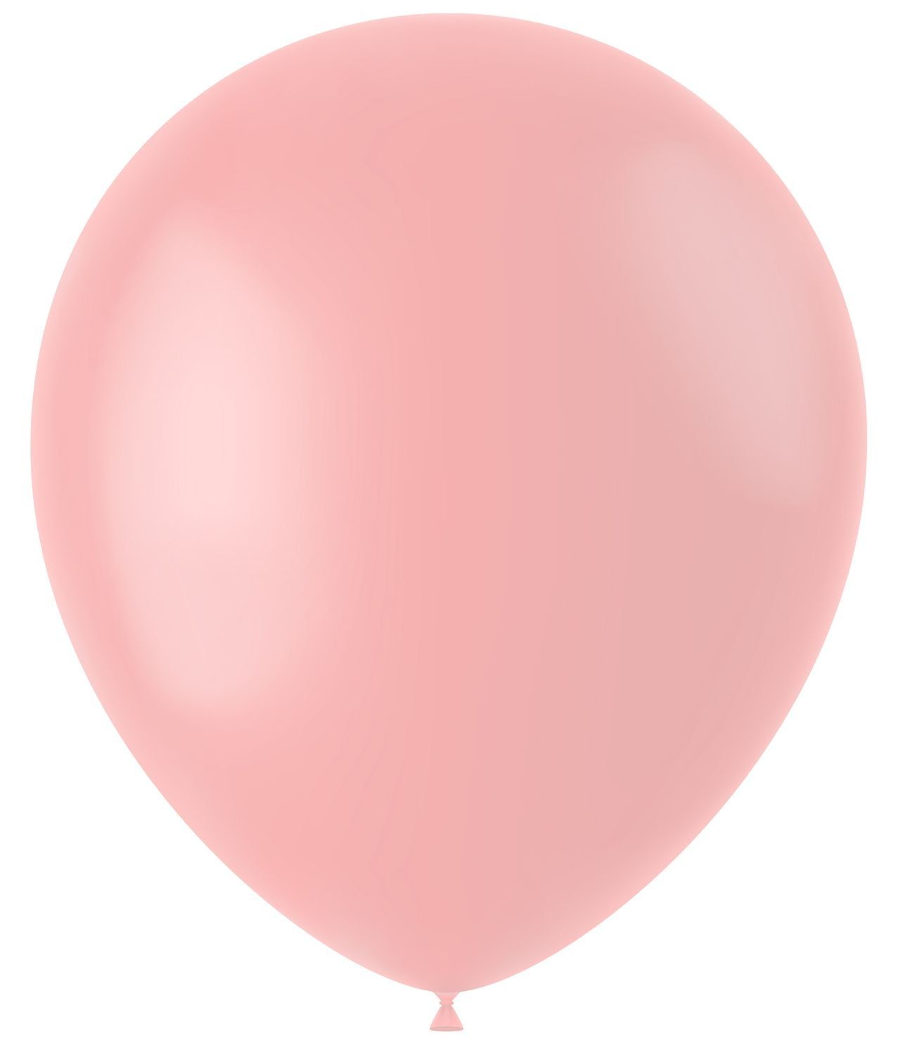 100 ballonnen powder pink mat 33cm