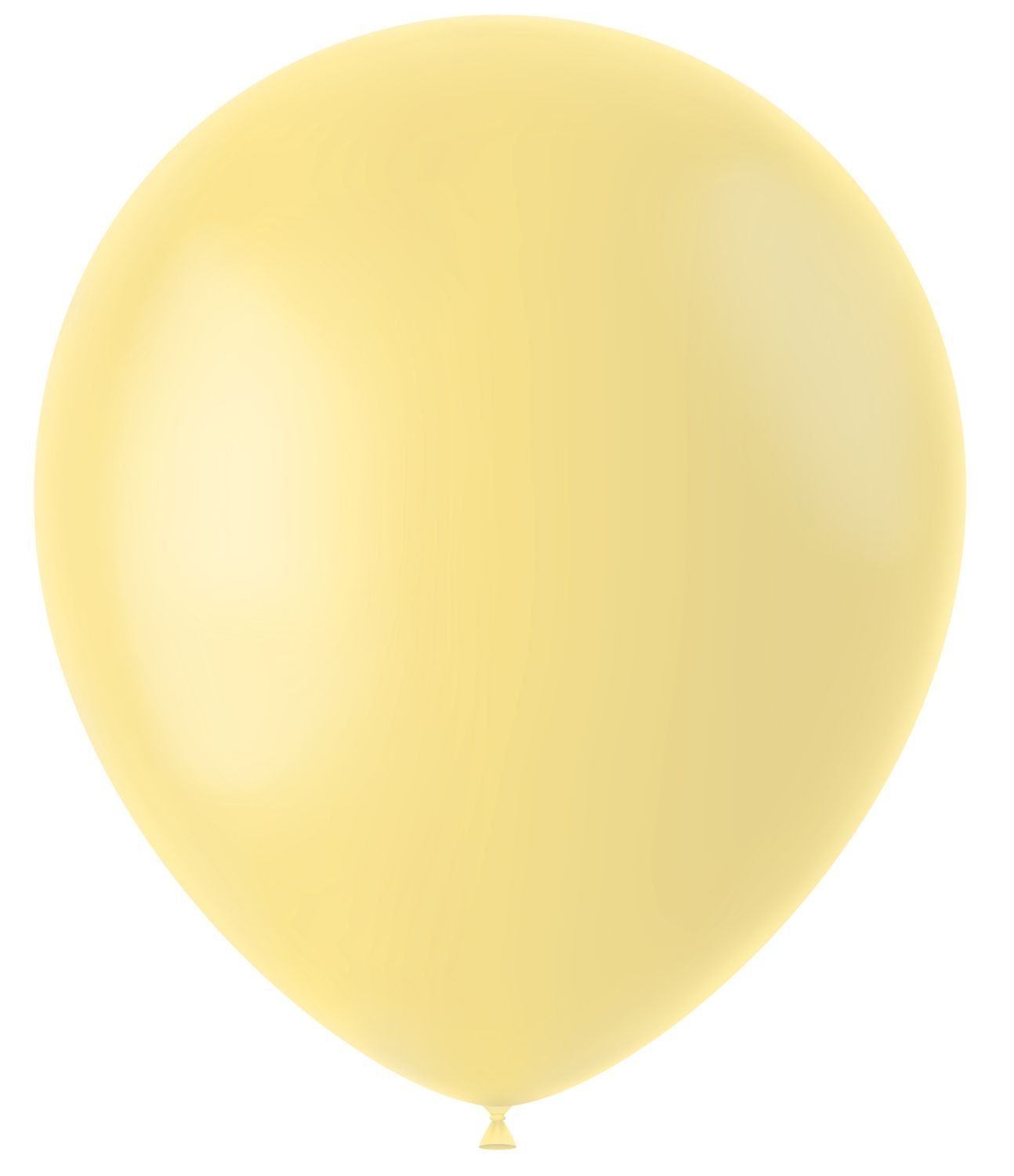 100 Ballonnen Powder Yellow Mat 33cm