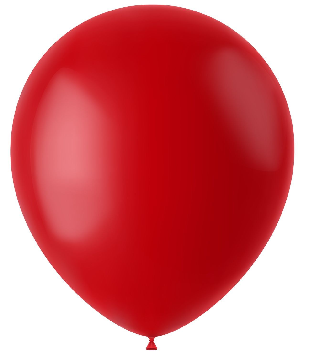 100 ballonnen ruby red mat 33cm
