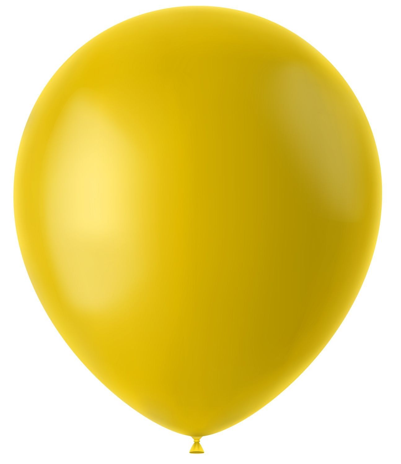 100 ballonnen tuscan yellow mat 33cm