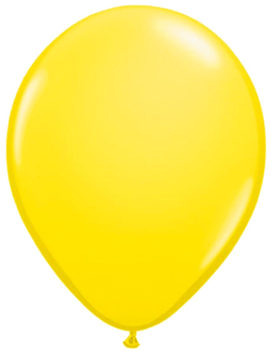 100 gele ballonnen 28cm