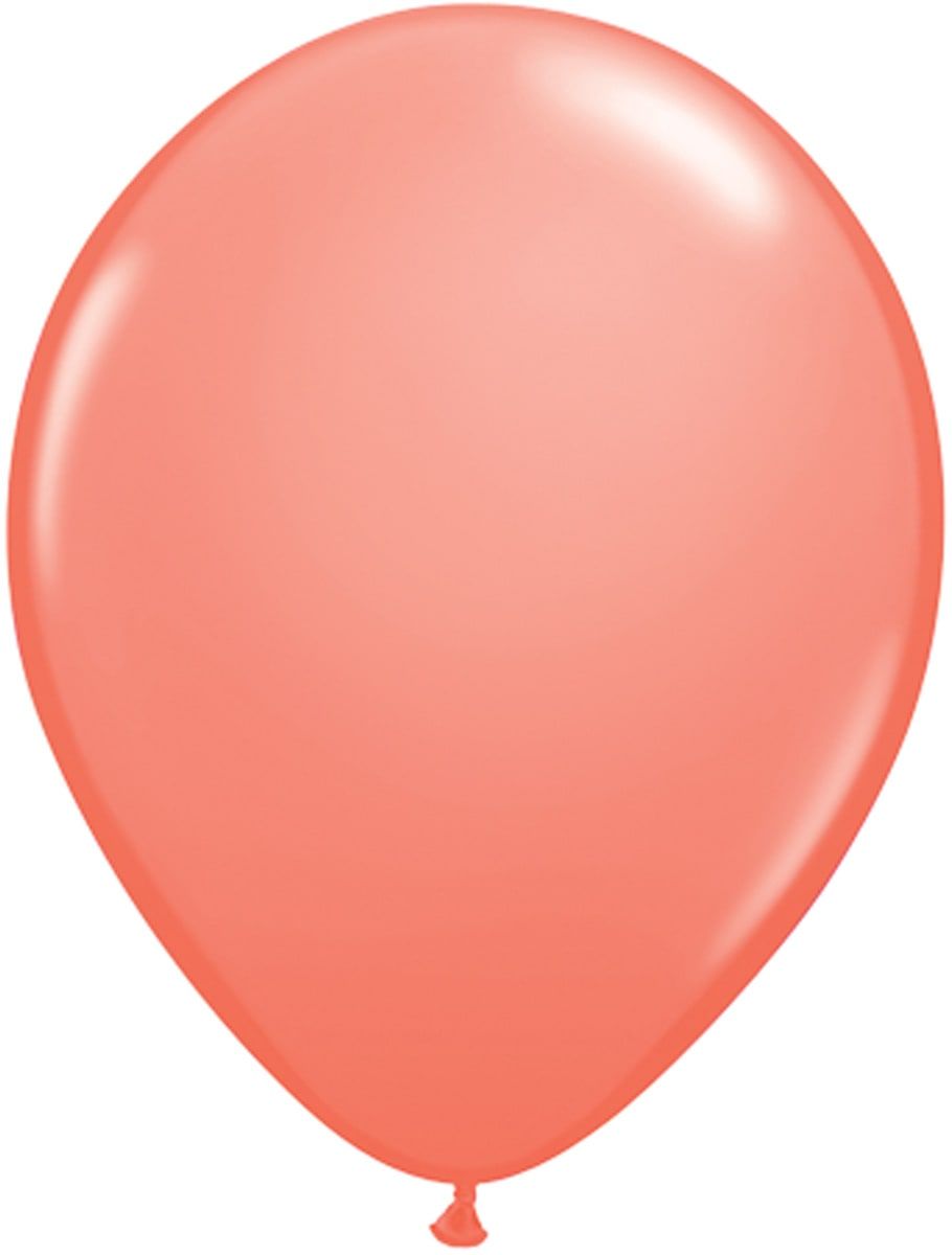 100 Koraal Roze Ballonnen 28cm