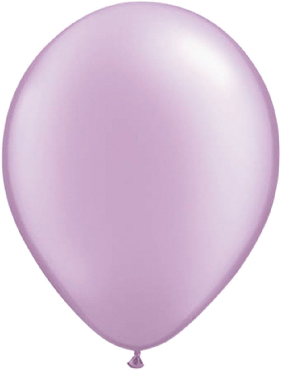 100 Lavendel Paarse Metallic Ballonnen 30cm
