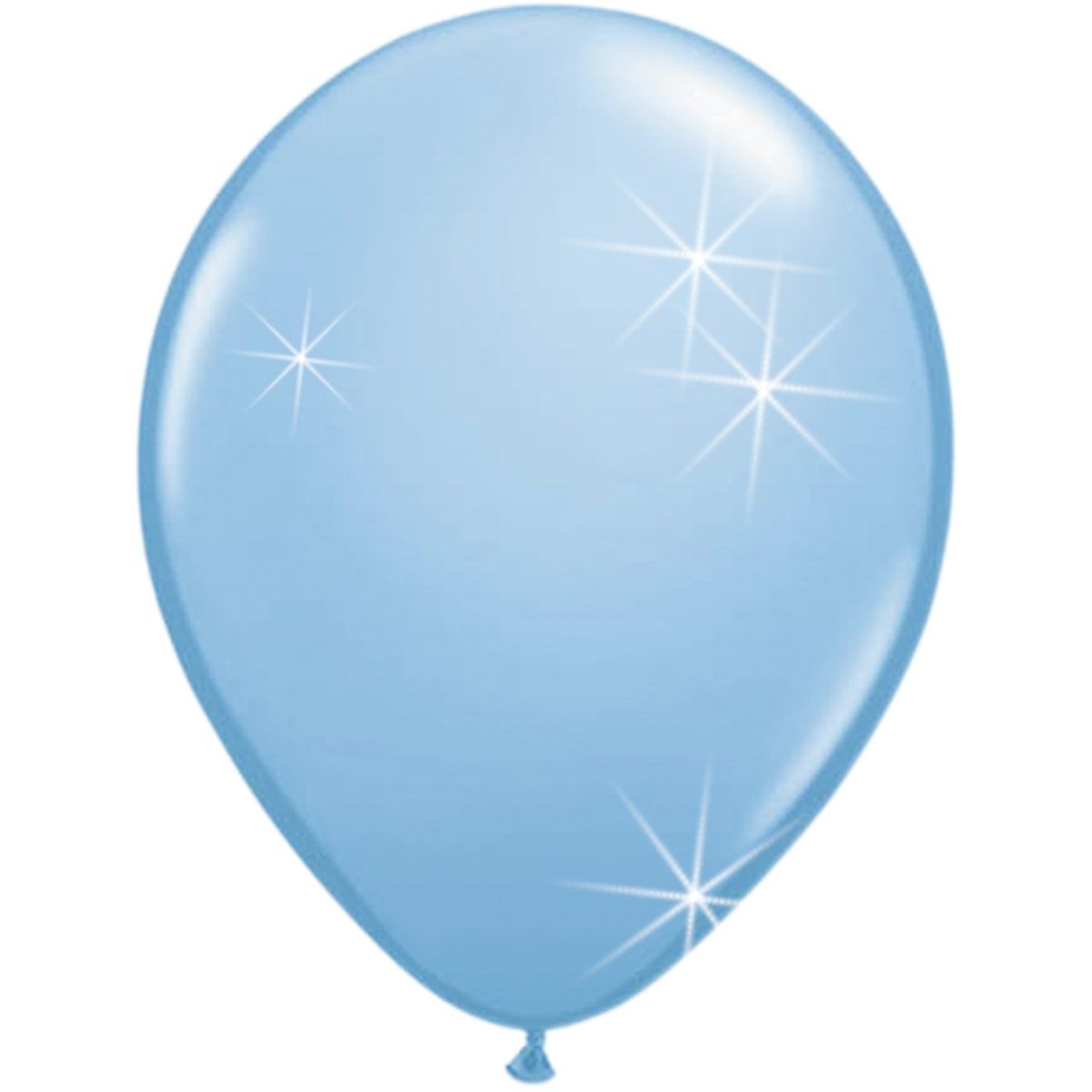 100 lichtblauwe ballonnen 30cm