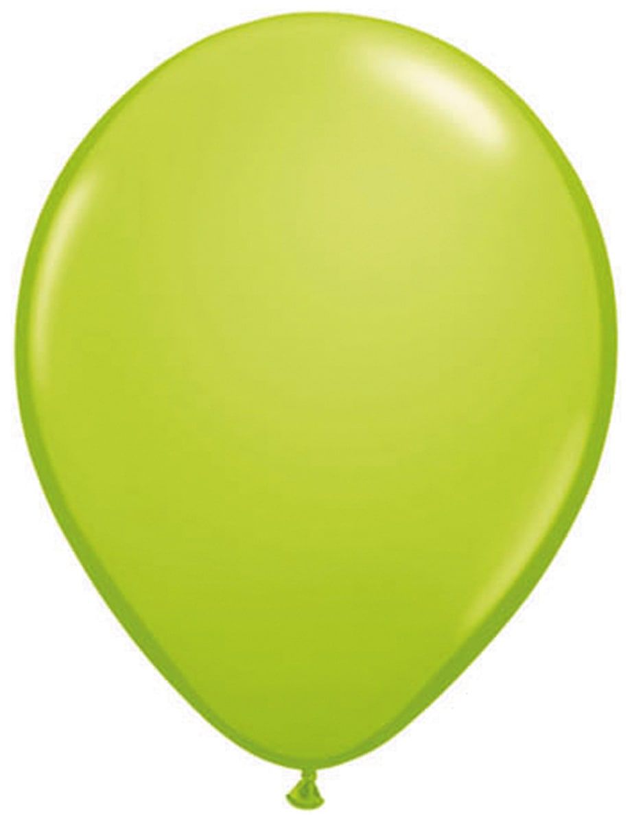 100 lime groene ballonnen 28cm
