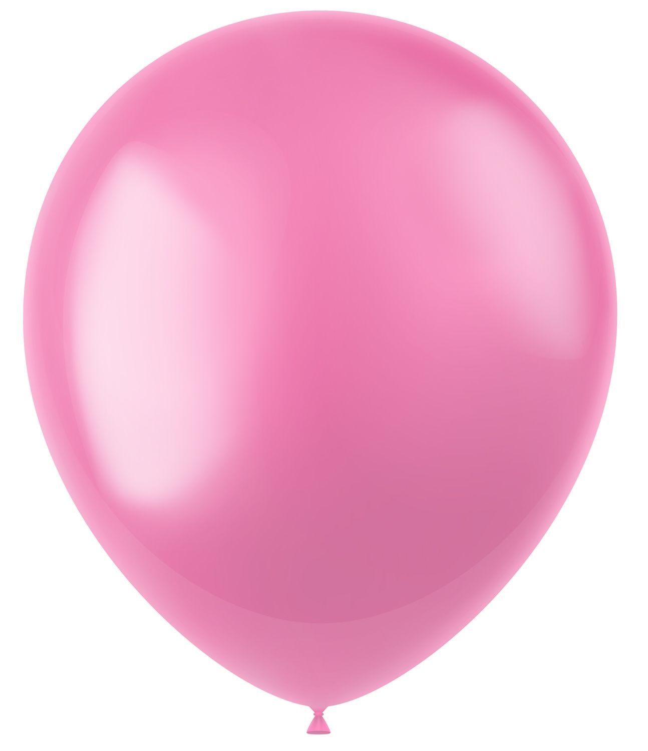 100 metallic ballonnen bubblegum pink 33cm