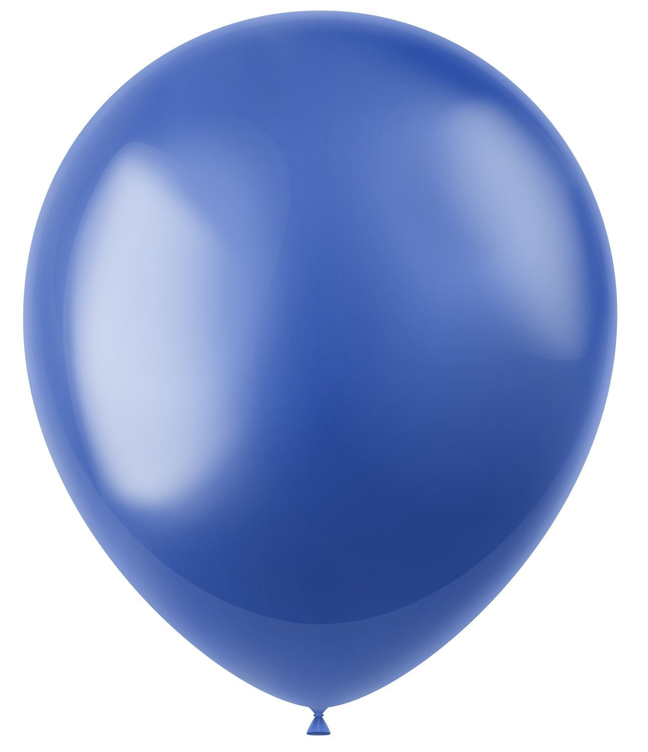 100 metallic ballonnen royal blue 33cm