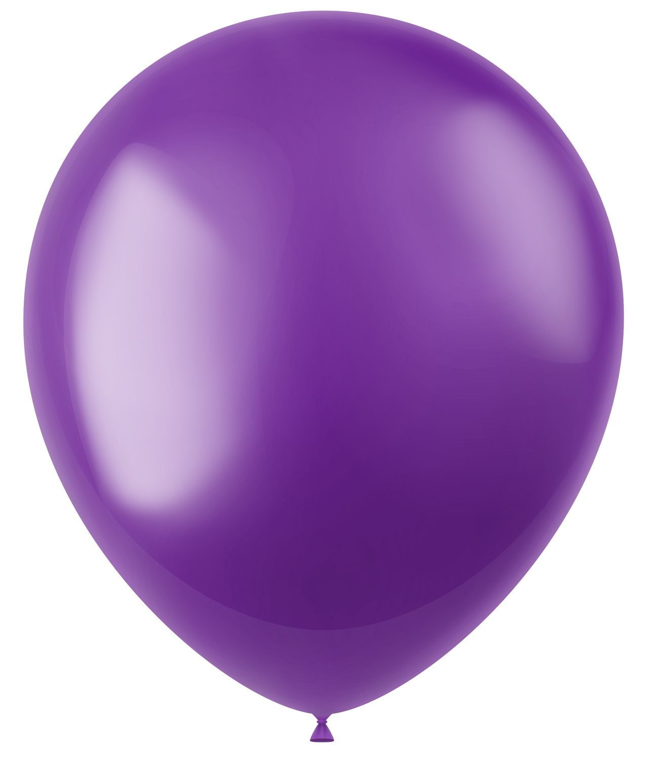 100 metallic ballonnen violet purple 33cm